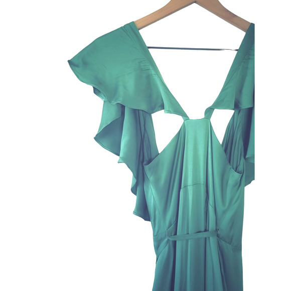 NEW Anthropologie Wrap Maxi Dress - Medium - Picture 10 of 14